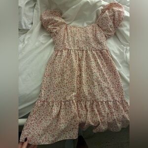 Altard State Pink Floral Kids Dress
